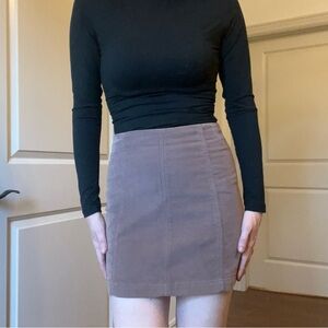 Free People Mauve mini Skirt